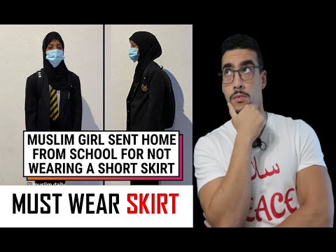 School FORCES Muslim Girl to Wear Short Skirt