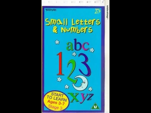School Zone Small Letters & Numbers [VHS]