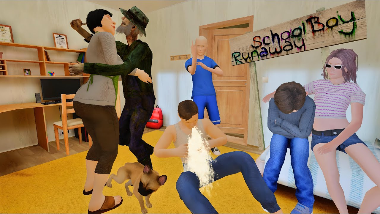 Schoolboy Akt 3: Horror - TRAILER 2 ( Andrey is an adopted son ) SchoolBoy 3 Trailer 2