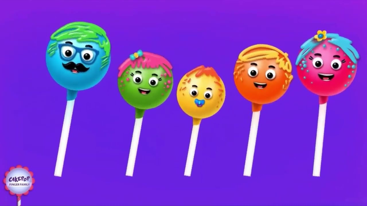 Sclap Cake Pop Finger Family (Reuploaded)