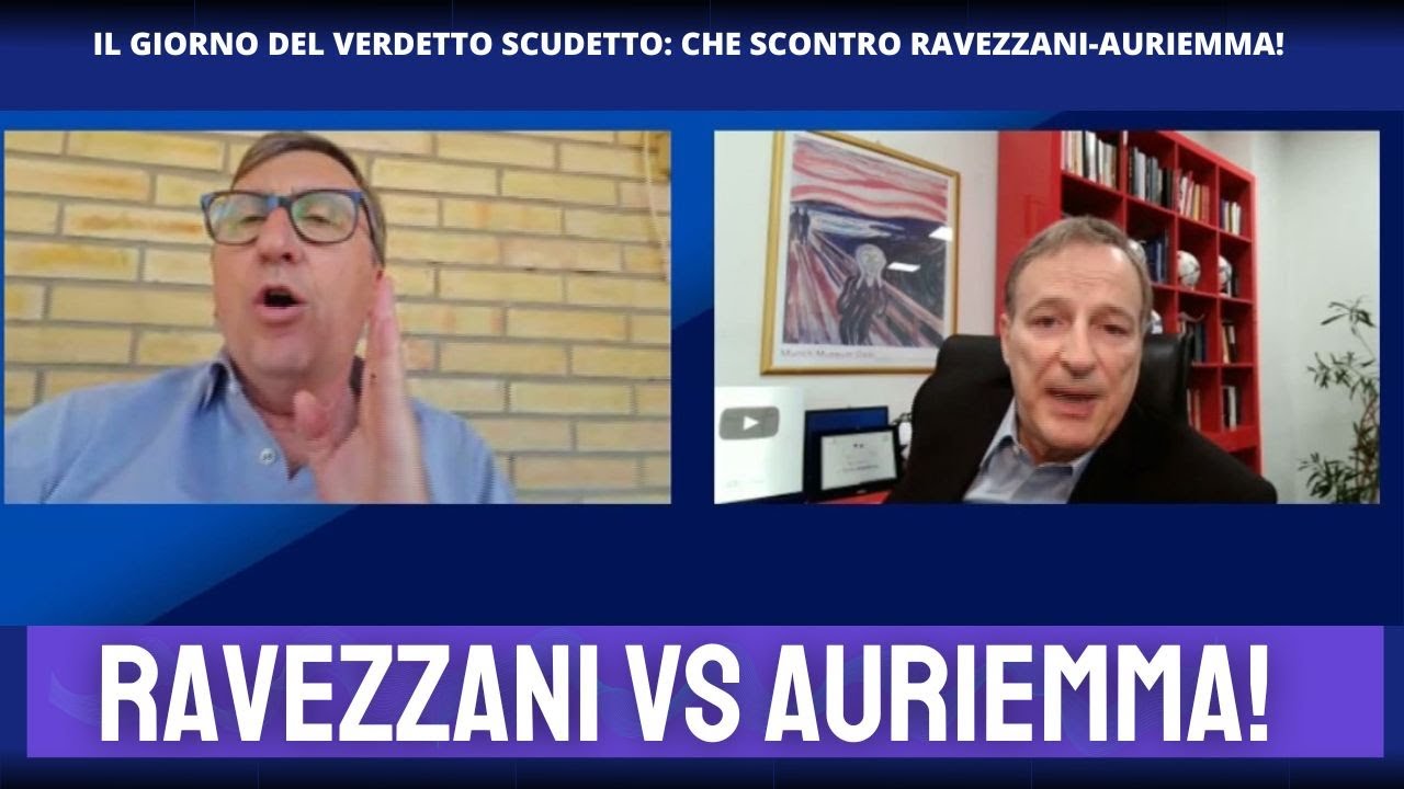 SCONTRO AURIEMMA-RAVEZZANI: SI ALZA LA TENSIONE A POCHE ORE DELLA GIORNATA SCUDETTO!