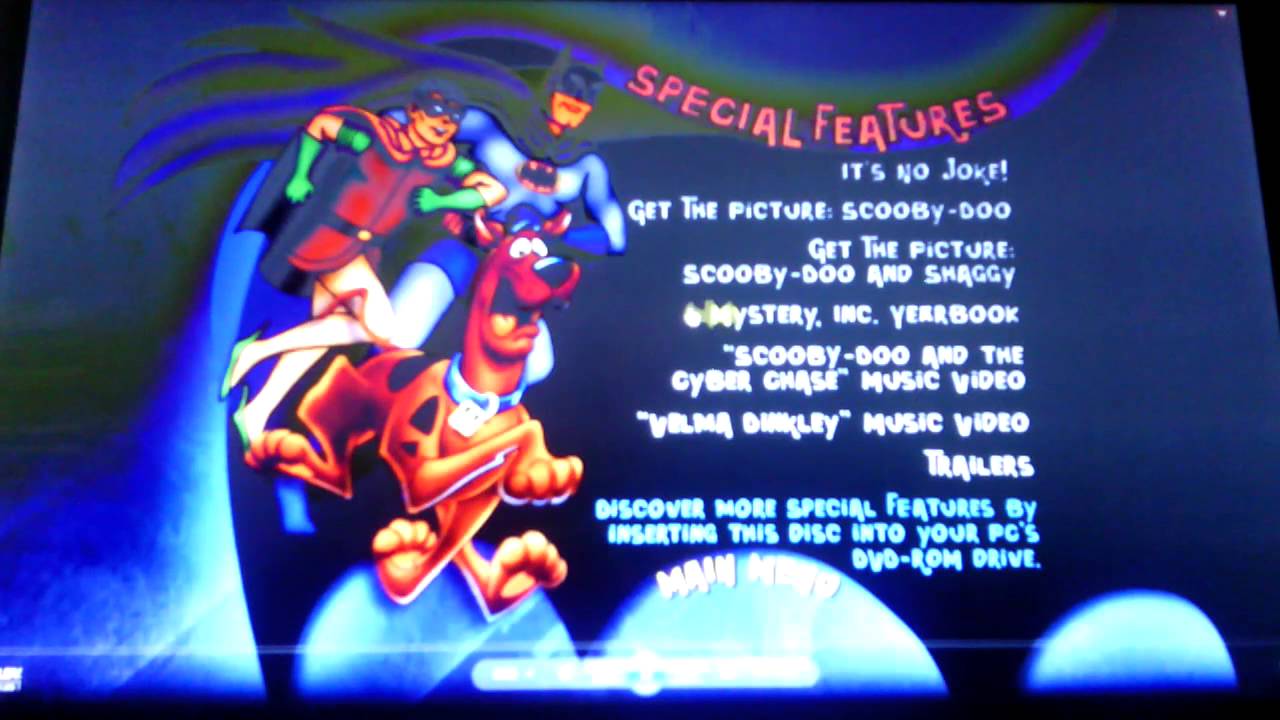 Scooby-Doo Meets Batman Menu Walkthrough