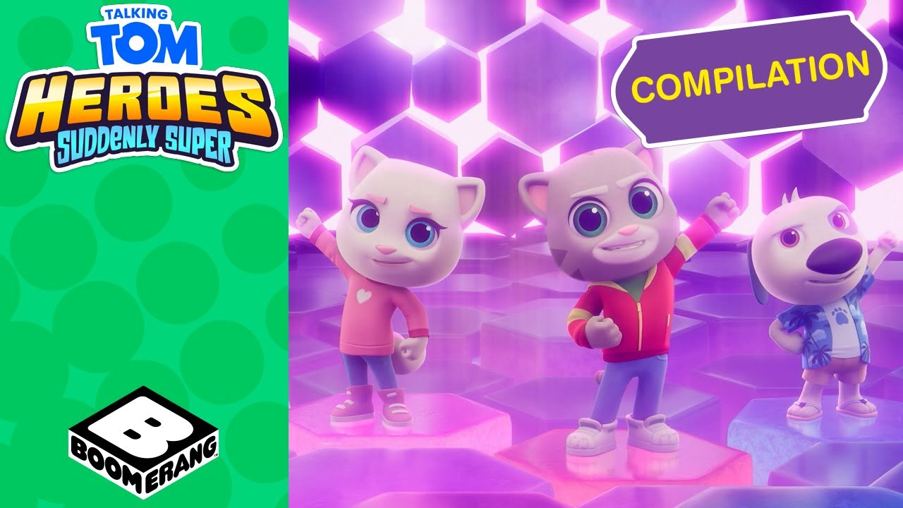 Scopriamo i super amici | Talking Tom Heroes - Super Amici | Boomerang Italia