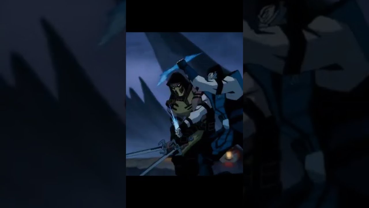 Scorpion Kills Sub Zero #mortalkombat #warnerbros #scorpion #subzero #movie #shorts #youtubeshorts