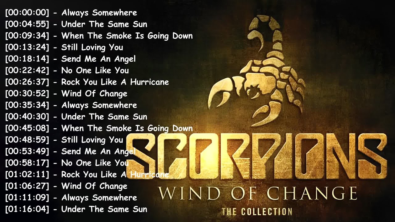 Scorpions Greatest Hits - Best Rock Songs of All Time