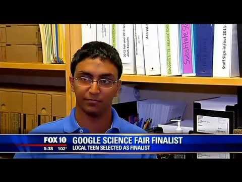 Scottsdale teen is a finalist in Google's Science Fair