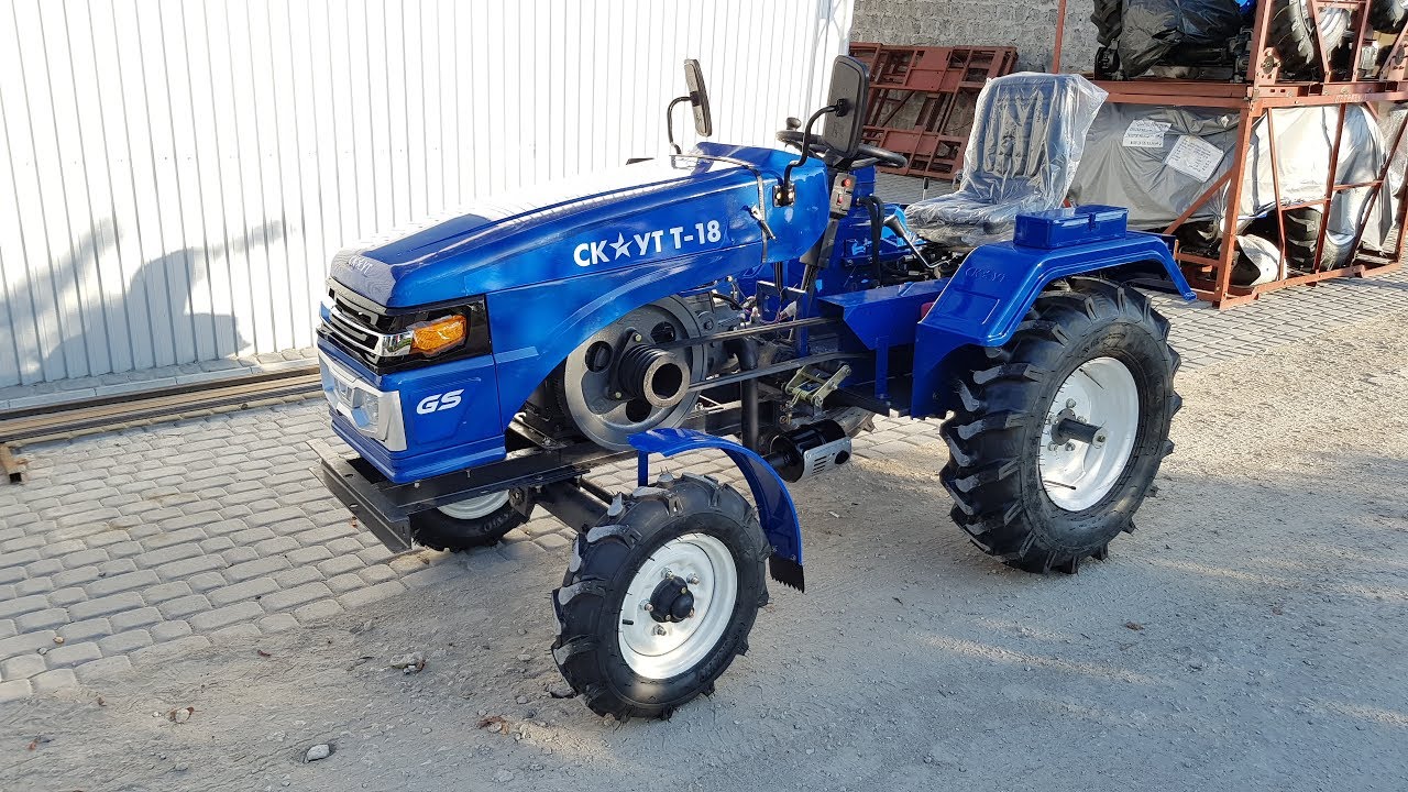 Scout T 18 mototractor