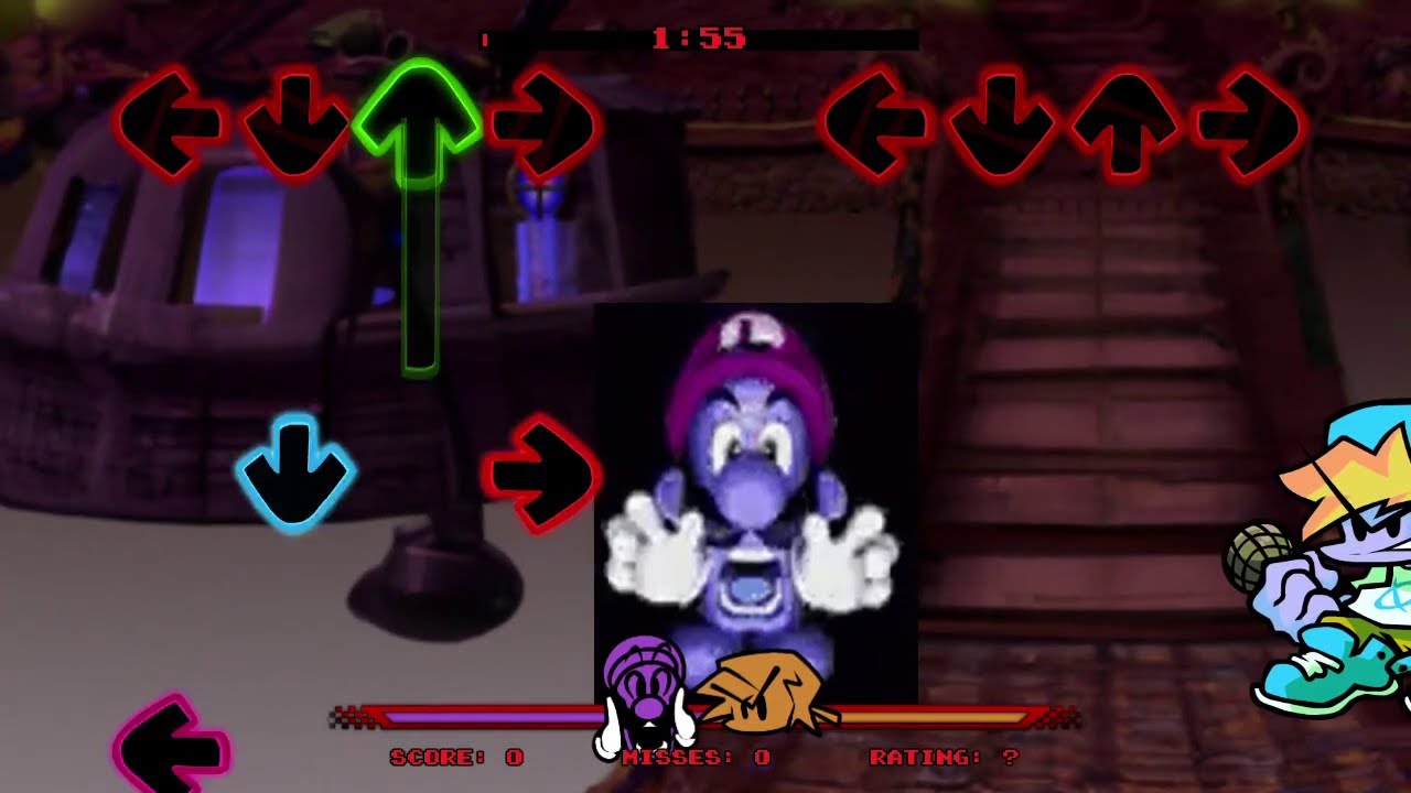 (SCRAPPED) Iason Mason (Wega) | Friday Night Funkin's Mario's Madness v2