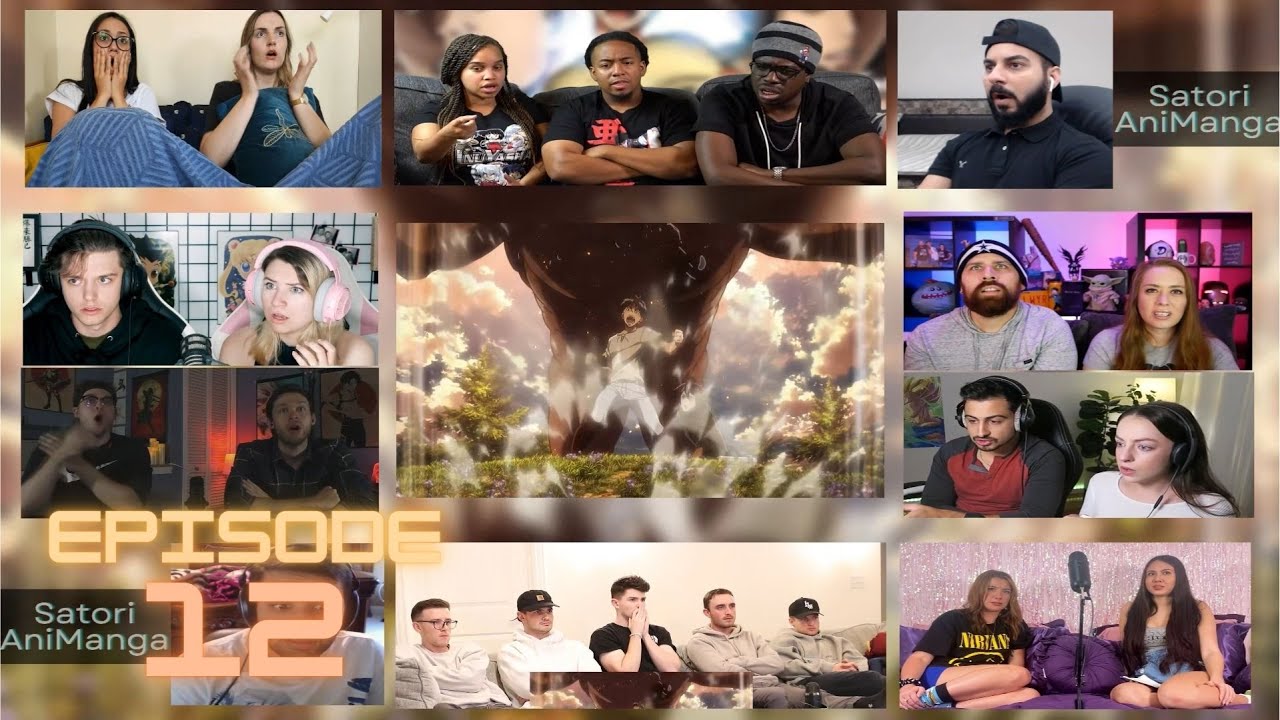Scream | Attack on Titan Season 2 Episode 12 Reaction Mashup |