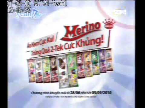 SCTV4 (Yeah1 TV) - Quảng cáo Khuyến mại kem Merino (5.7.2010)
