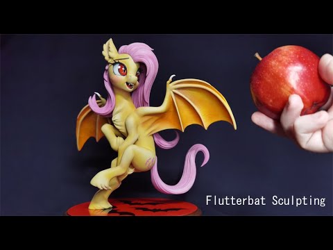 Sculpting Flutterbat  | My Little Pony | All steps craft