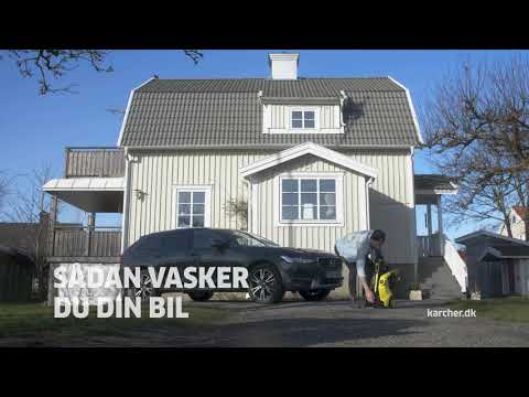 Sådan vasker du din bil