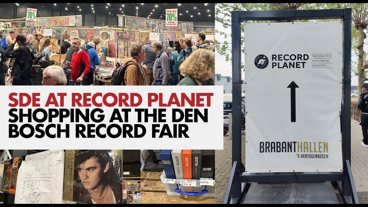 SDE at Record Planet Record Fair in Den Bosch