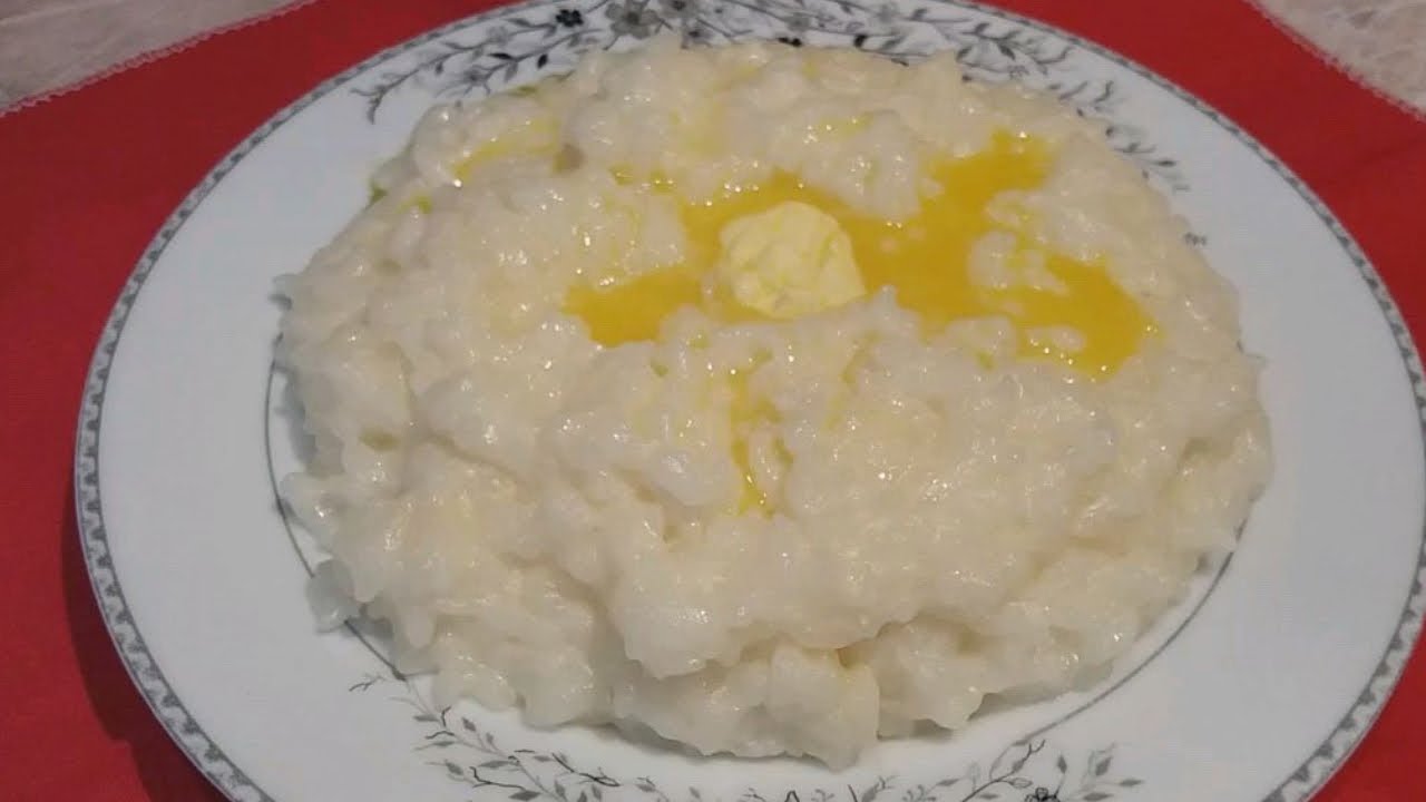 Südlü Sıyıq. Südlü Sıyıq resepti. Düyü Kaşası. Молочная Рисовая Каша. Sütlaç Tarifi.