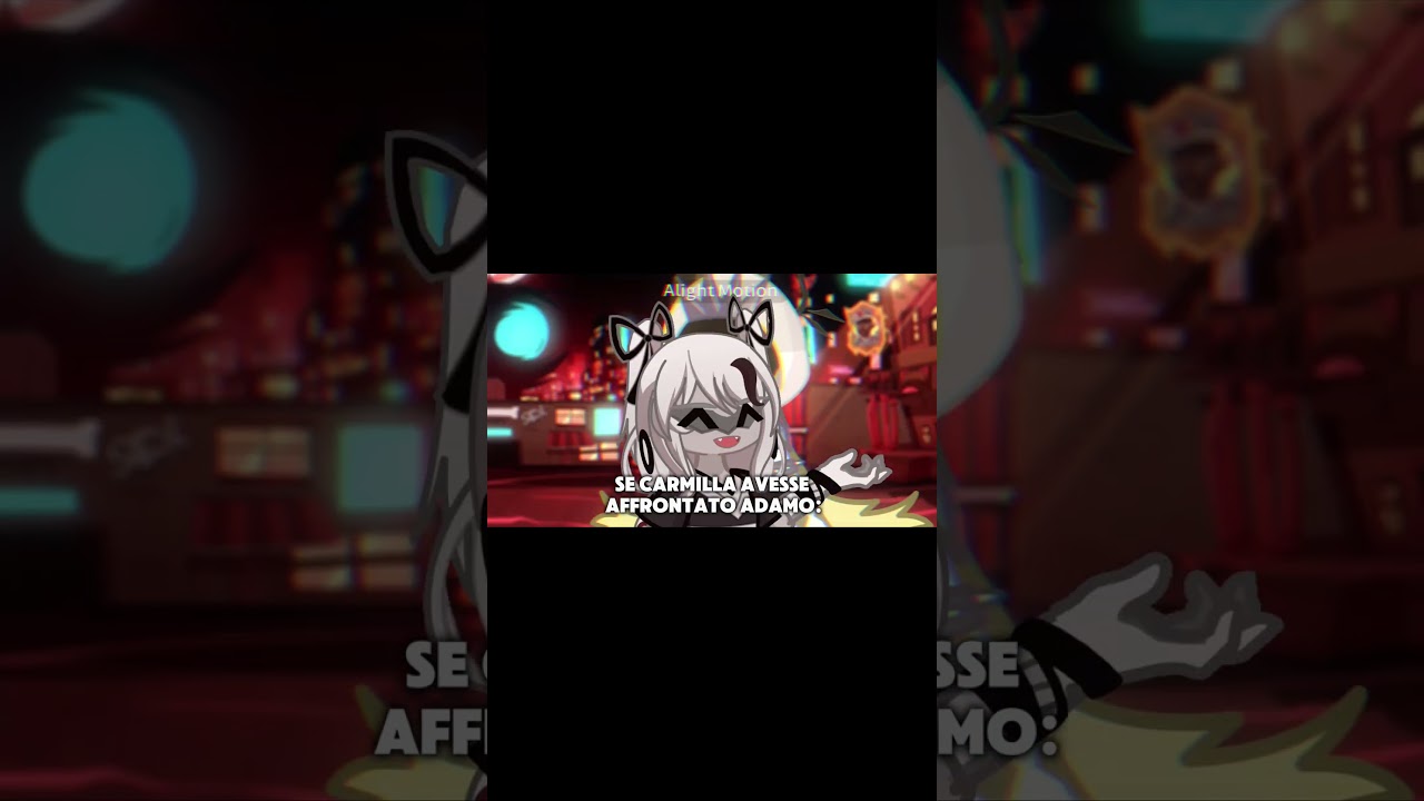 SE CARMILLA AVESSE AFFRONTATO ADAMO||🔥💀Gacha Life Video👺👍Hazbin Hotel