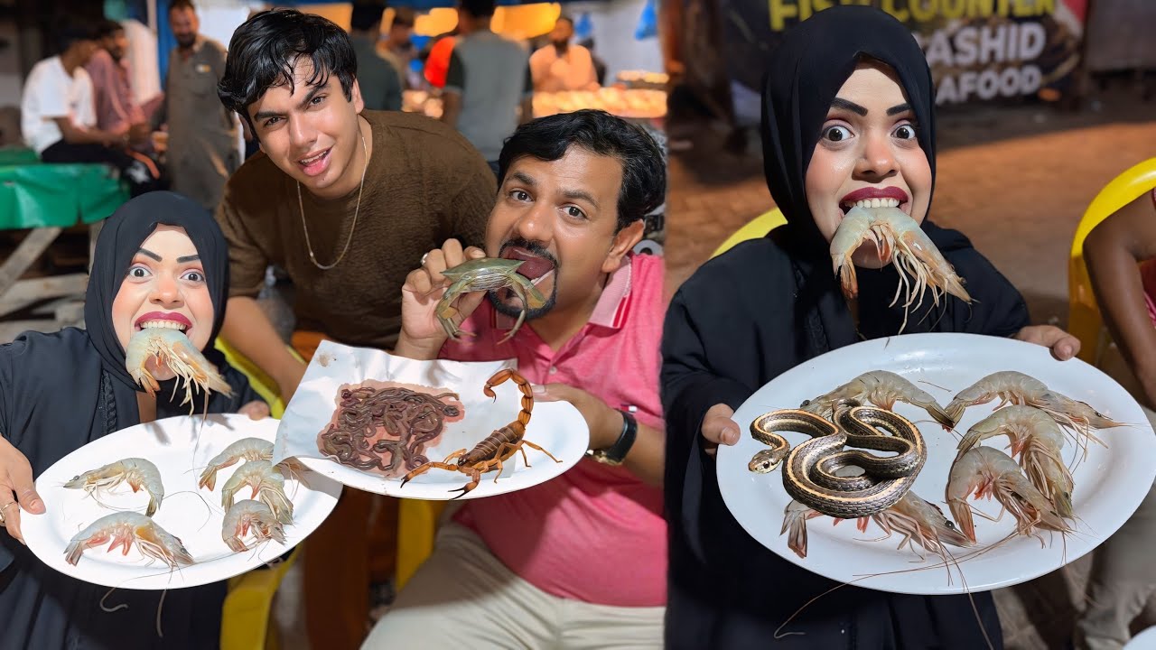 Sea Food Kha Lea Life Mein First Time 🦞🦐
