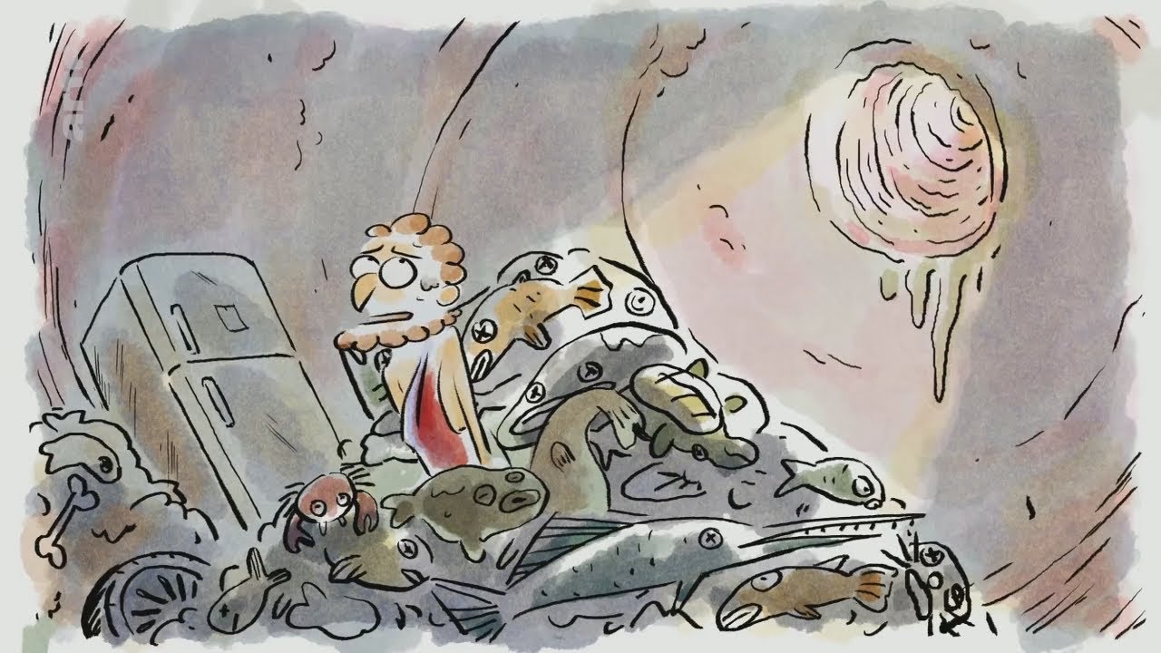 Sea monster, whale & penguin noms (TMMB)