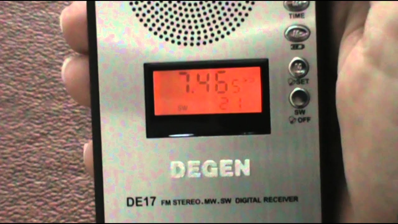 Searching for the Cheapest Radio: Degen DE17