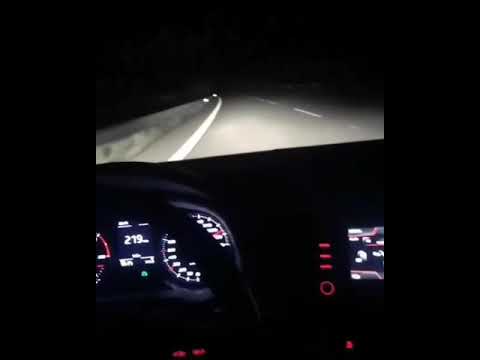 Seat Leon Gece Yolculuk hiz denemesi