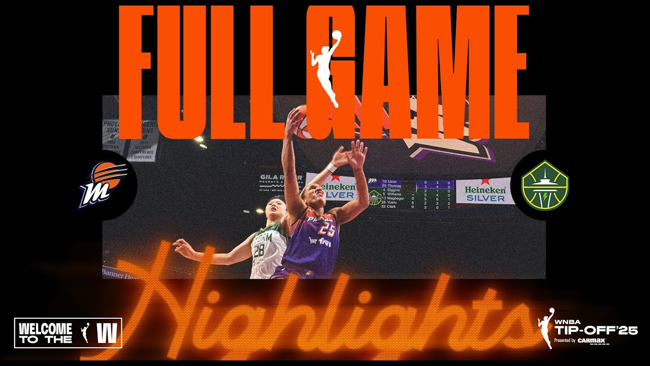 Seattle Storm vs. Phoenix Mercury | FULL GAME HIGHLIGHTS | May 17, 2025