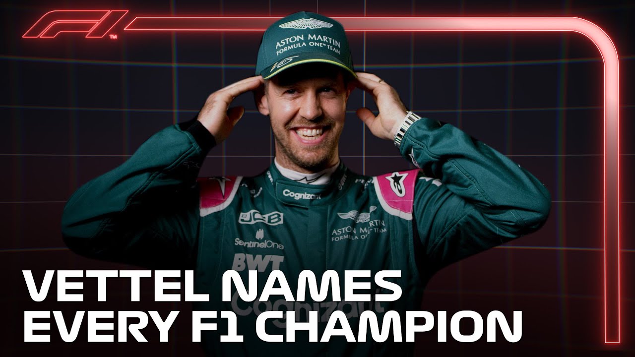 Sebastian Vettel Names EVERY F1 Champion in Grill The Grid!