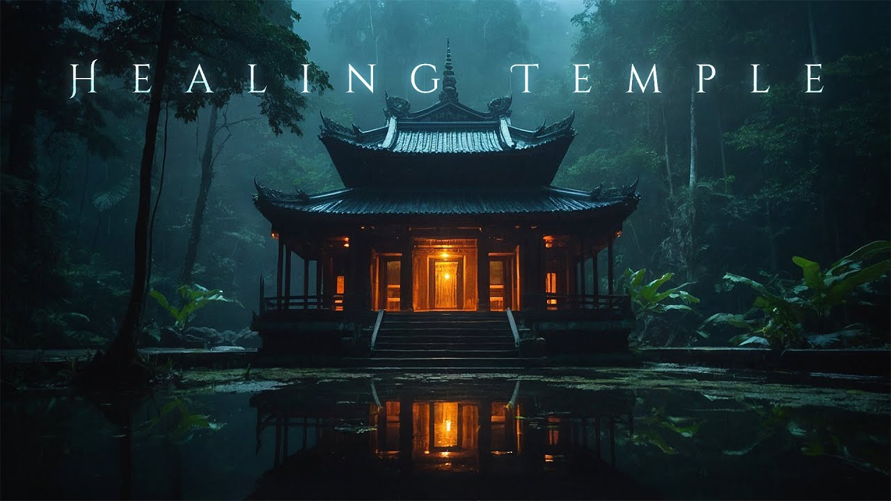 Secret Healing Temple - Clear All Negative Energy - Ethereal Meditative Ambient Music