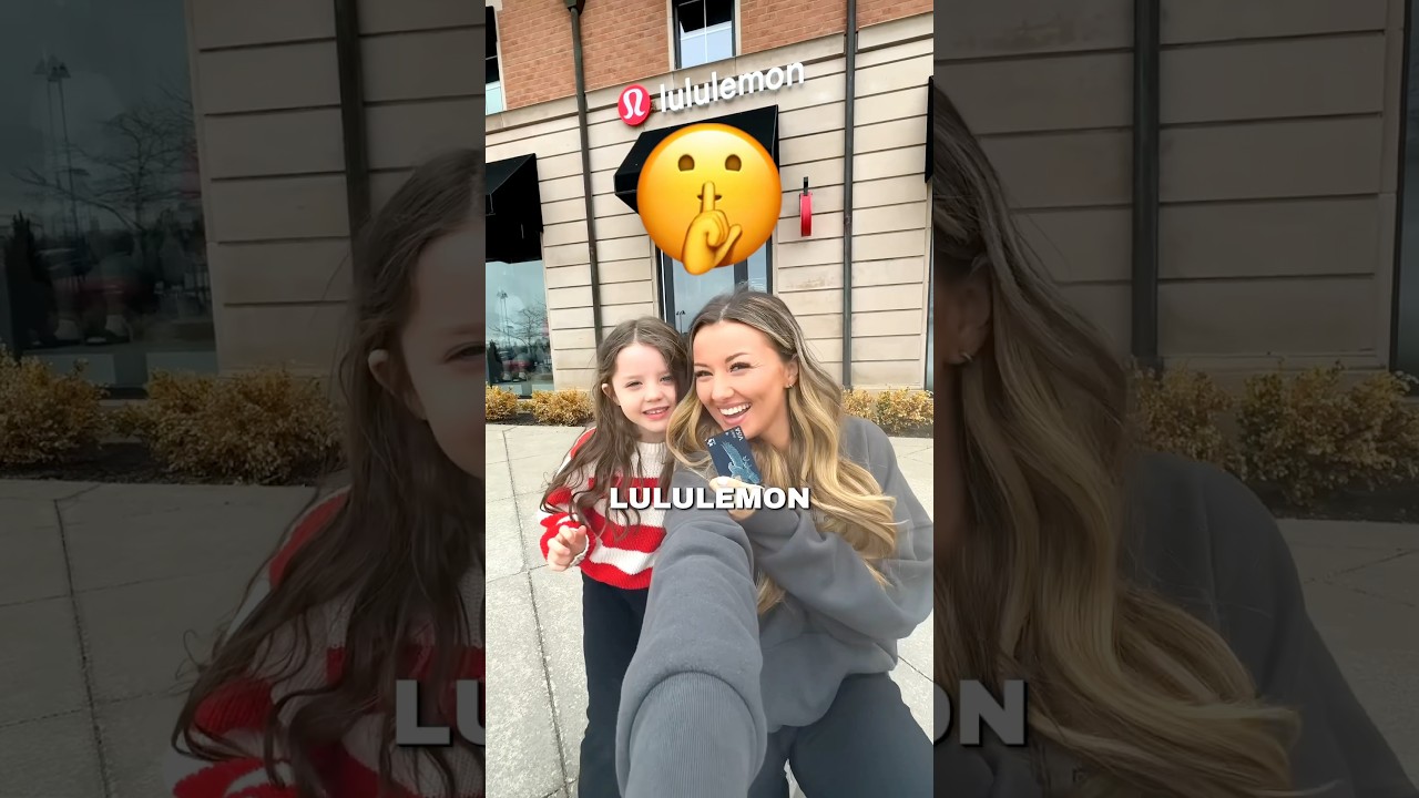SECRET LULULEMON SHOPPING SPREE WITH MY HUSBAND’S CARD…HE HAD NO  IDEA!🤫 #lululemon #challenge