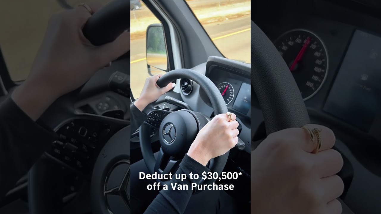 Section 179 Tax Savings for Sprinter Vans | This is the perfect tool for a business 👀⤵️