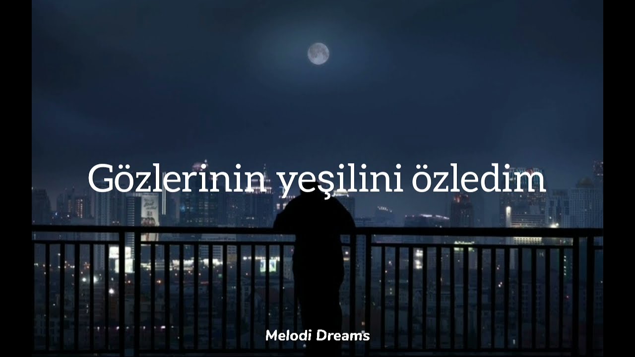 Seda Tripkolic  - Gözlerinin Yeşilini Özledim (Lyrics)