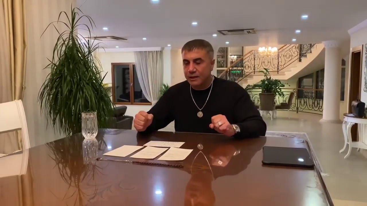 SEDAT PEKER,CENK ÇELİK HAKKINDA AÇIKLAMA YAPIYOR