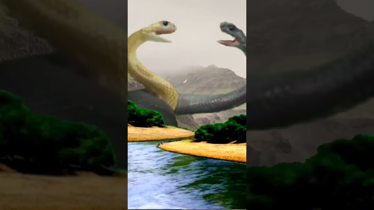 See how snakes honor love | 2022 new funny video #shorts #viral