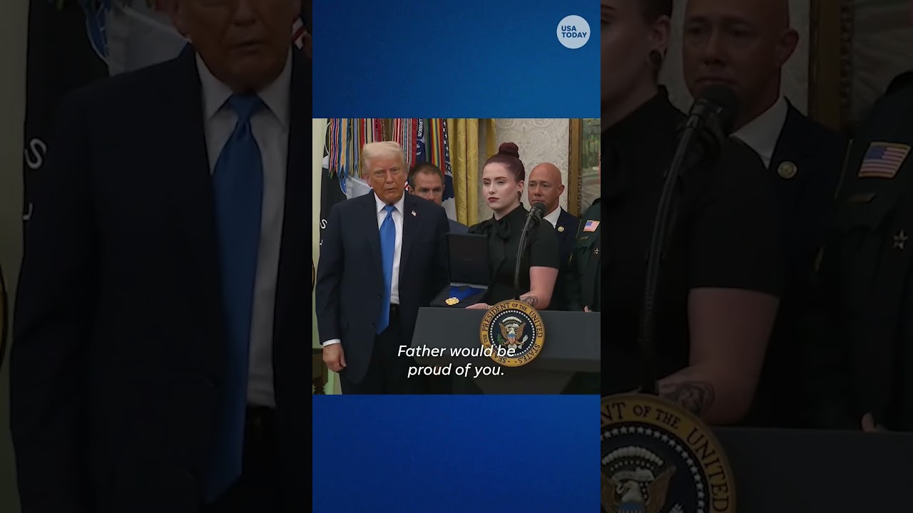 See the Trump interaction going viral #Shorts