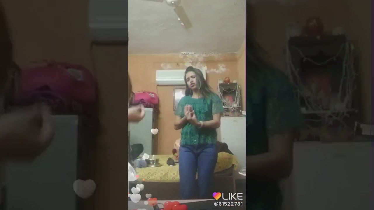 see this hotest  desy girl dance on like instgram ,imo, bigo india, 2018
