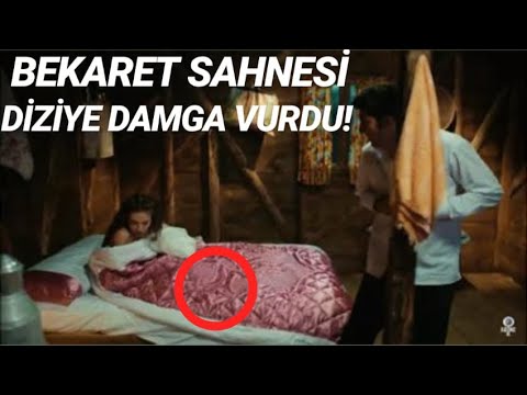 Sefirin kızı Bu sahne çok konuşuldu.Bekaret sahnesi diziye damga vurdu.Engin Akyürek Neslihan Atagül
