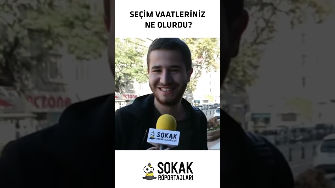 Seçim vaatleriniz ne olurdu? #shorts #sokakröportajları