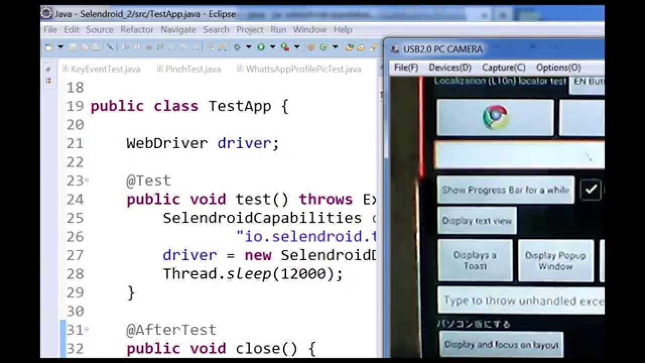 Selendroid Tutorial Part 2
