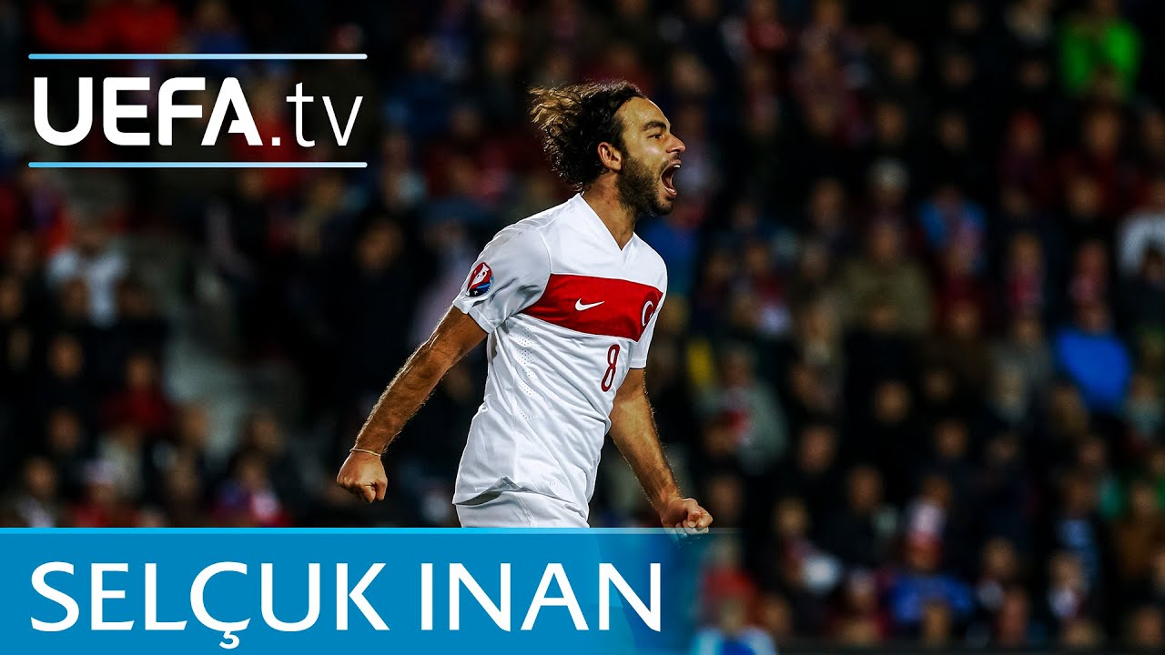 Selçuk İnan goal: Turkey v Iceland EURO 2016 qualifying