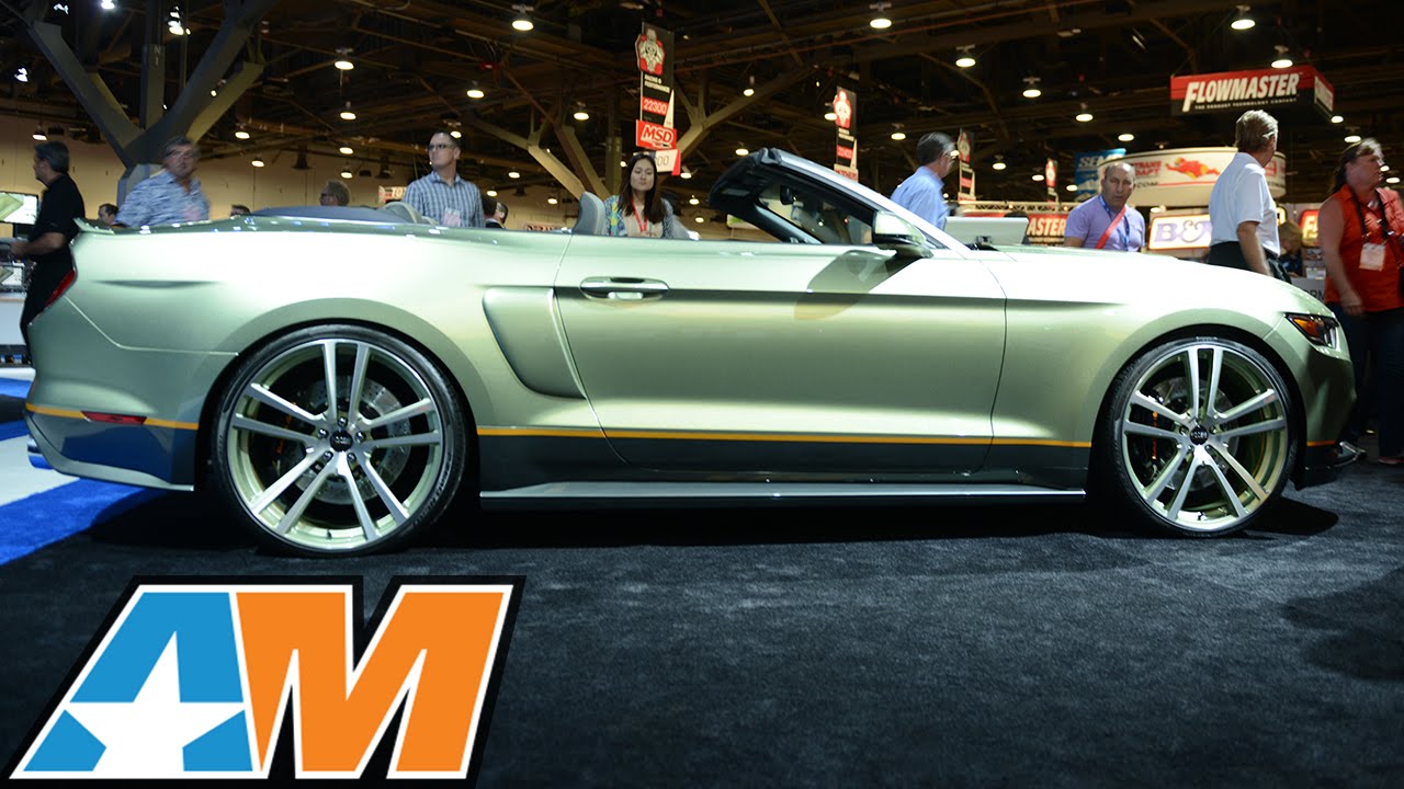 SEMA 2014: Legend Chip Foose Builds 2015 Mustang w/MMD