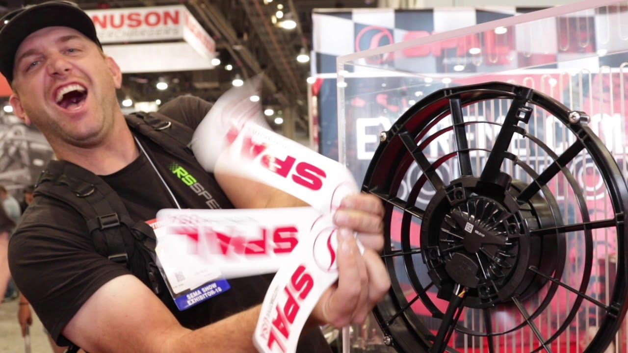 SEMA 2018: A Lesson in Modern Cooling with SPAL & Its Brushless Fans
