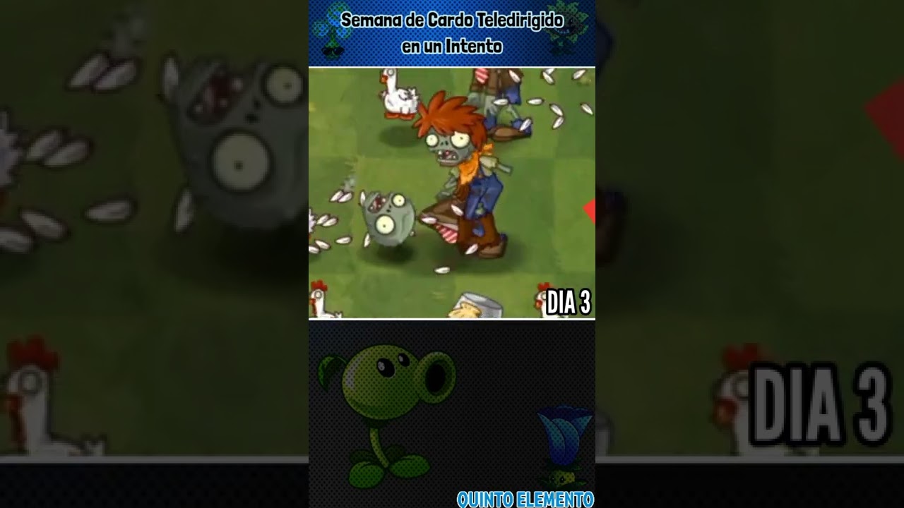 ¡Semana de Cardo Teledirigido en un INTENTO! 🌵 | PvZ 2⚡