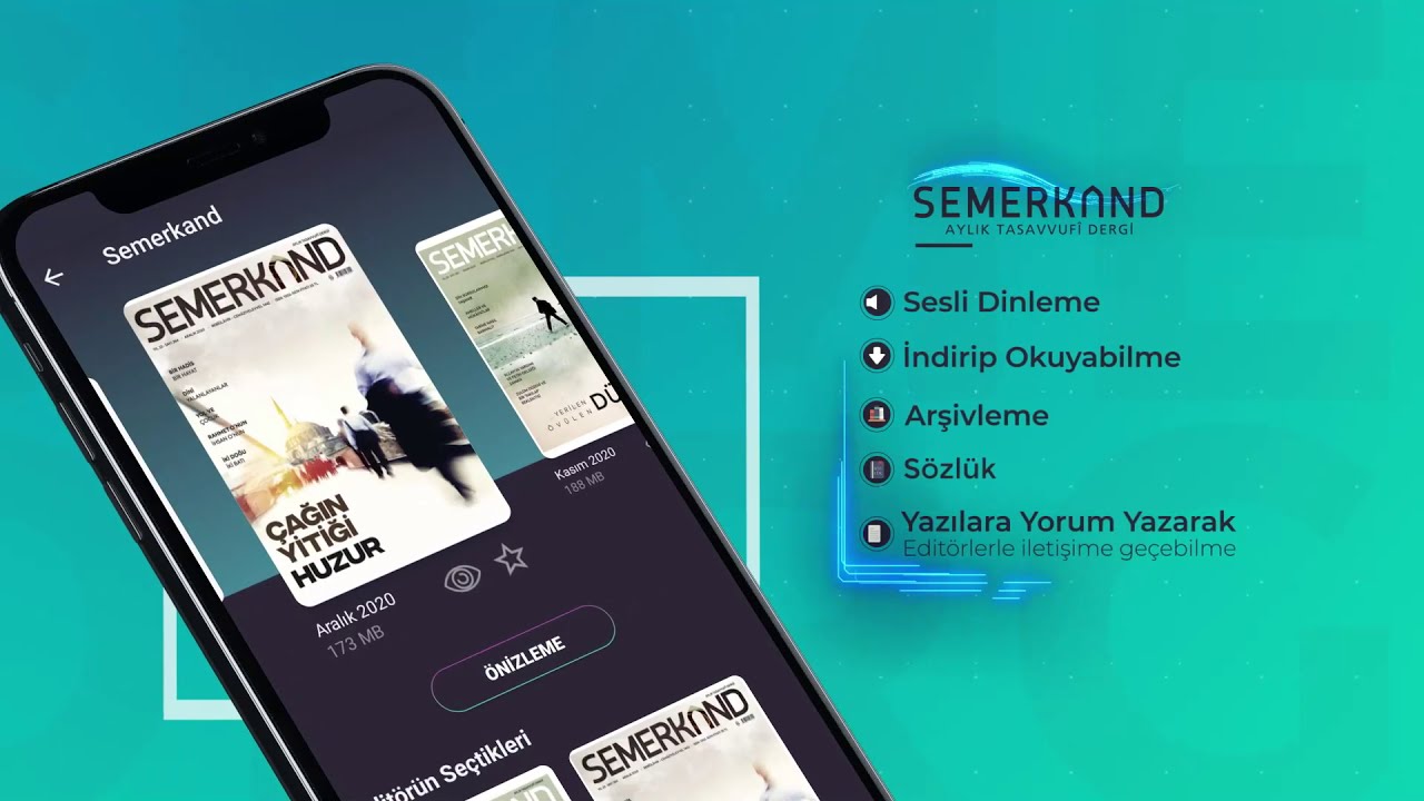Semerkand e-Dergi Animasyon | Semerkand Dergilik