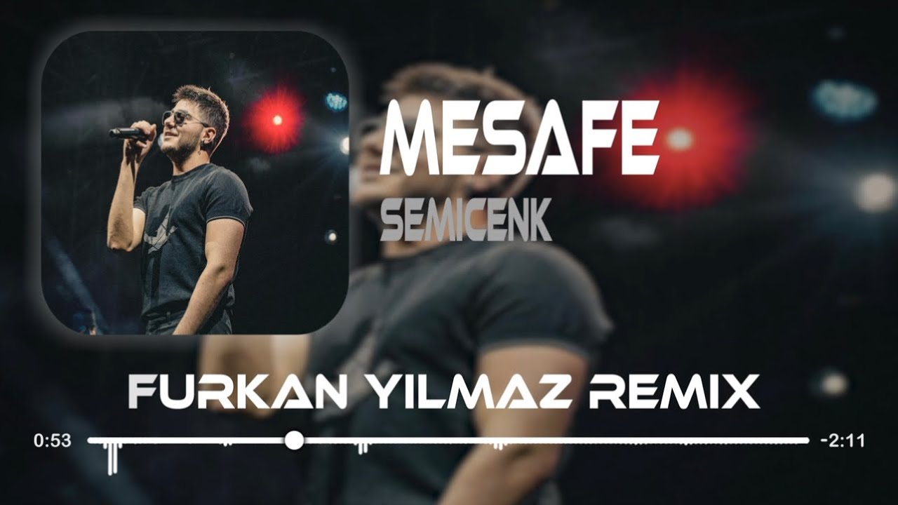 Semicenk - Mesafe ( Furkan Yılmaz Remix ) Yüreğinden yaralı hikayemiz