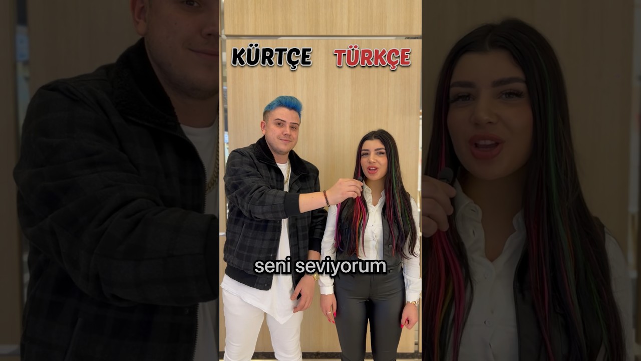 Semih Varol | Kürtçe-Türkçe kelimeler😅 | #semihvarol #shorts