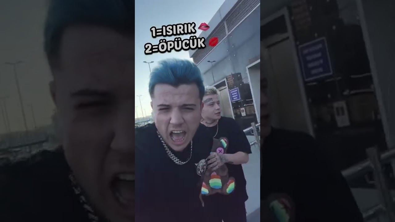 Semih Varol öpücük mü ısırık mı ? #shorts
