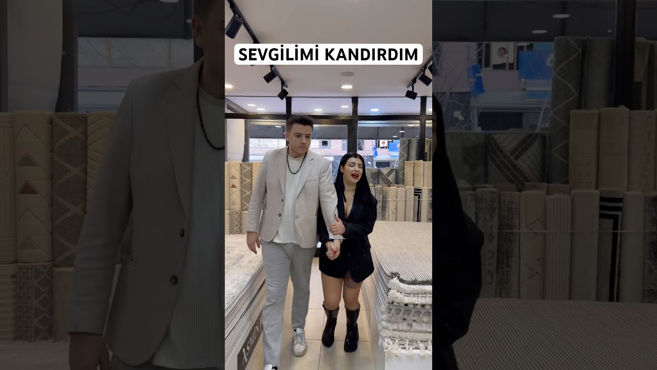 Semih Varol-Gözde Akgün | SEVGİLİMİ KANDIRDIM😂 komik video | #semihvarol #shorts #reklamdegil