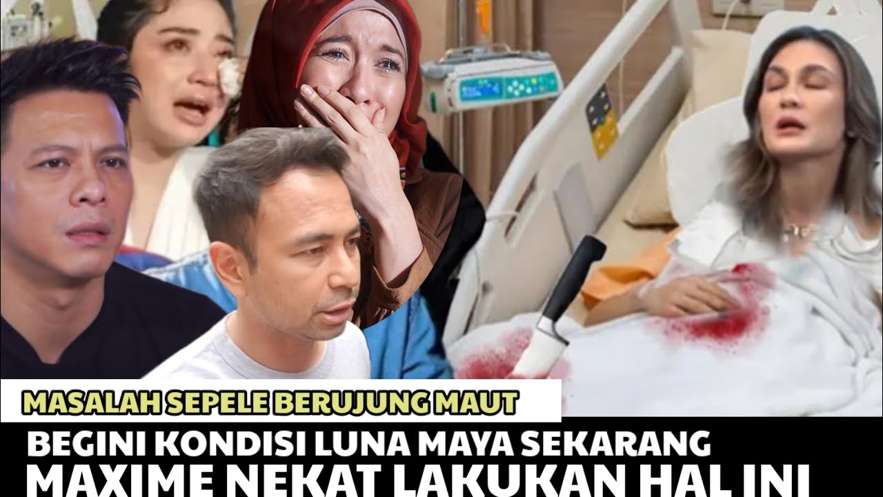 SEMUA ARTIS MENANGIS !! Melihat Kondisi Luna Maya, Maxime Bouttier Nekat Lakukan Ini