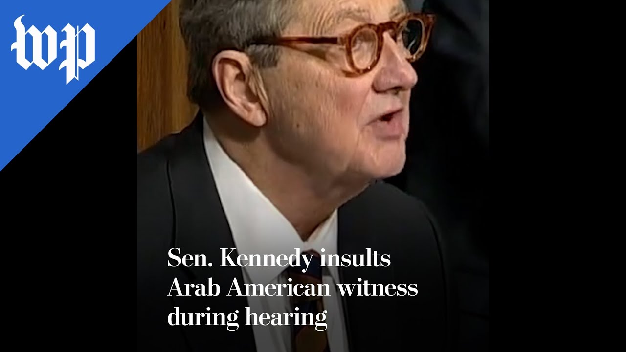Sen. Kennedy insults Arab American civil rights leader
