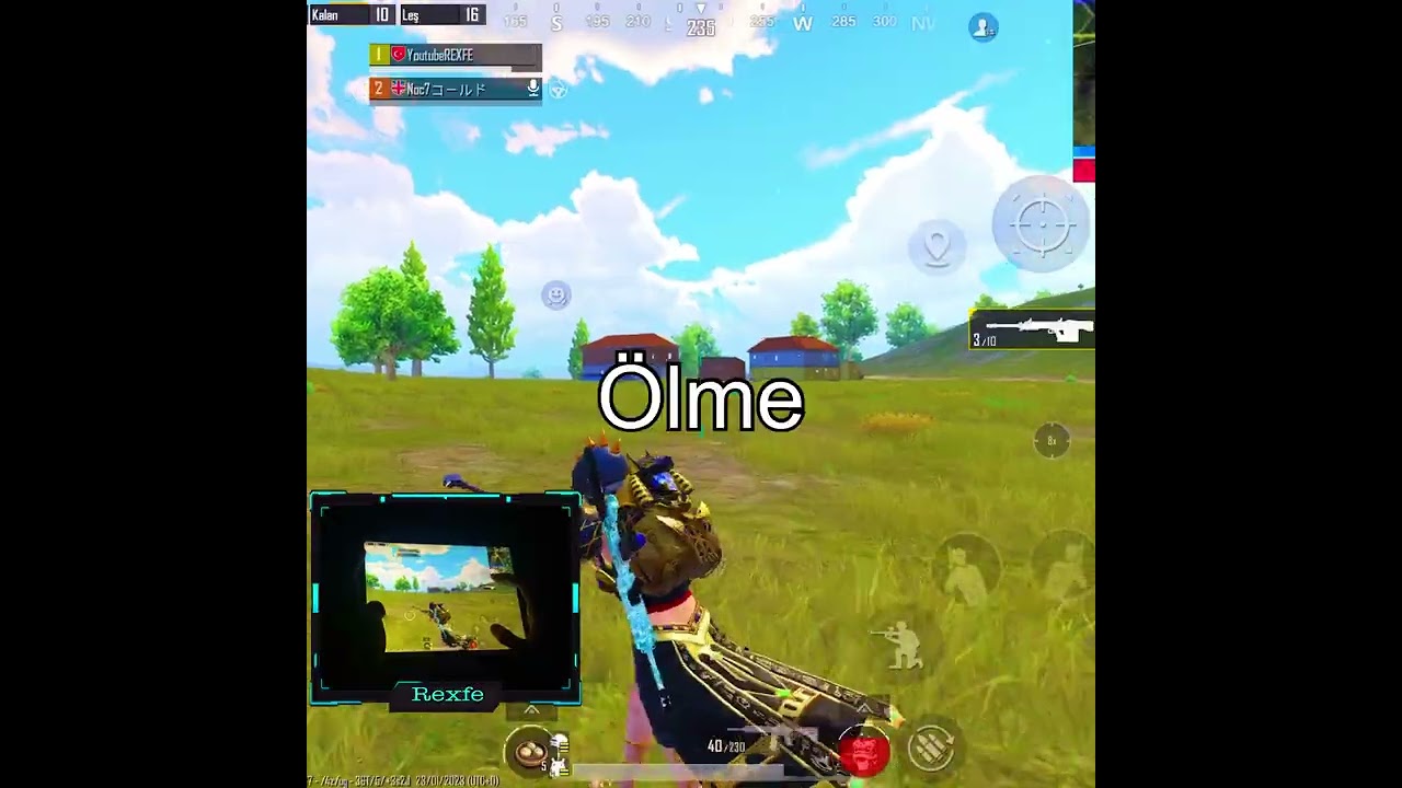 SEN NE ZAMAN ÖLDÜN Kİ ZATEN 😂😂 #rexfepubg #pubgmobile #pubg #pubgm #pubgshorts #shorts #rexfe