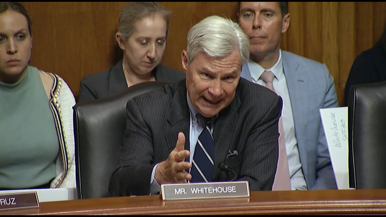Sen. Whitehouse Enlightens Sen. Cruz in Hearing on Latest GOP Conspiracy Theory