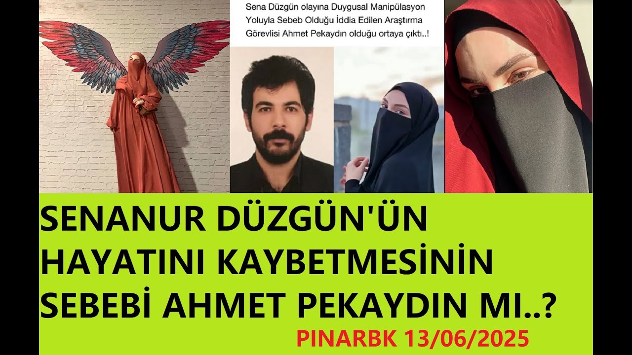 SENANUR DÜZGÜN'ÜN HAYATINI KAYBETMESİNİN SEBEBİ AHMET PEKAYDIN MI..?